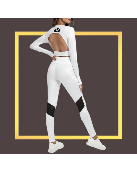 QUEEN OF SPADES Set With Backless Top And Leggings, Qos,