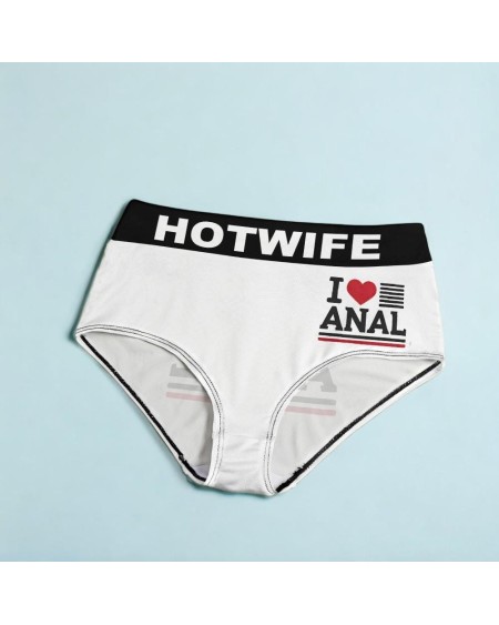 Sexy I LOVE ANAL Panties - Bold Lingerie For Women Who Dare
