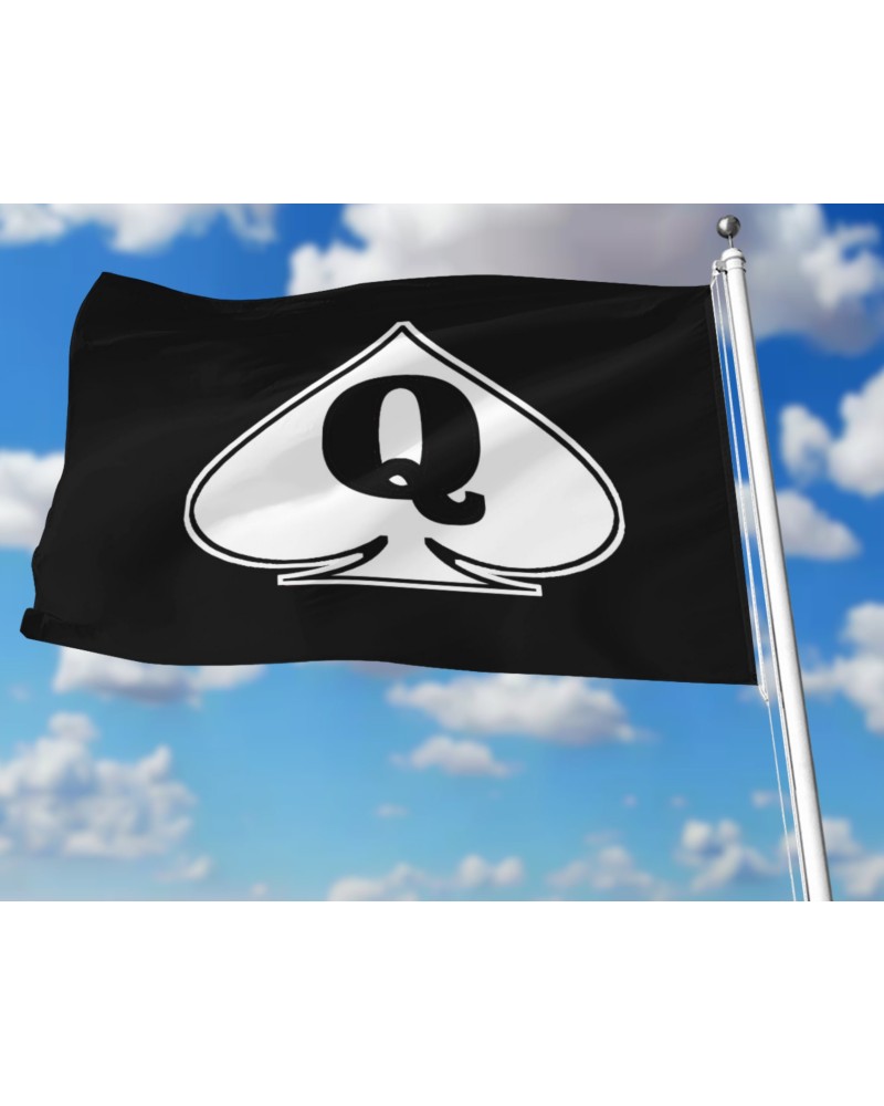 QUEEN Of SPADES FLAG, Qos Flag, Queen of spades banner, Qos