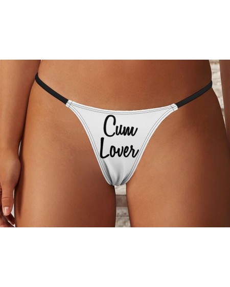Cum Lover Thong - Seductive Slut Clothing For Cuckolding