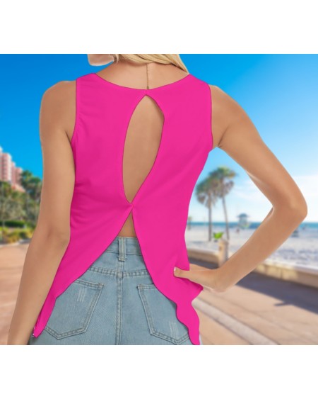 HUSTLER GREEDY SLUT Back Hollow Top, 5 Colors, tshirt,