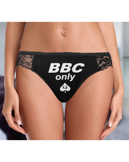 BBC ONLY Lace panties, slut clothing, cuckolding, hotwife