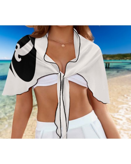 Beach Wrap Skirt QUEEN OF SPADES, Slut clothing, cuckolding,