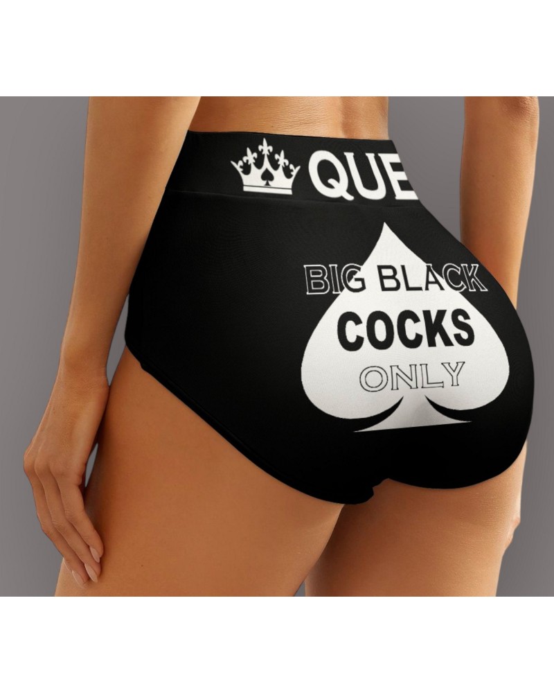 BIG BLACK COCKS Only, Panties, slut clothing, cuckolding,