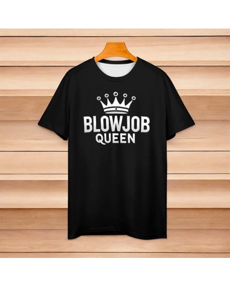 BLOWJOB QUEEN T - SHIRT - Seductive Hotwife Tease Top, Oral
