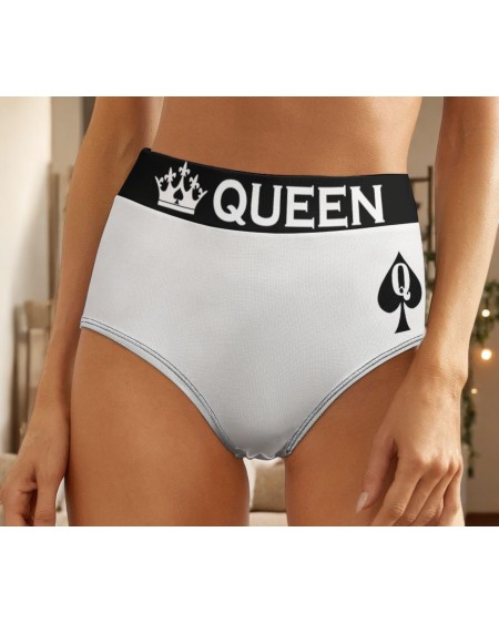 PAWG For BBC High - Waist Panties - Queen of Spades Bold