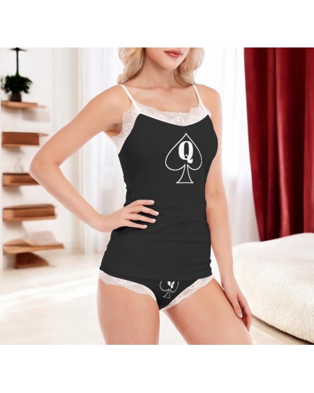 Queen Of Spades Seduction: Sultry Lace Edge BBC Only