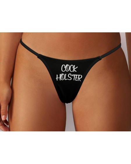 COCK HOSTLER Thong, slut clothing, cuckolding, hotwife