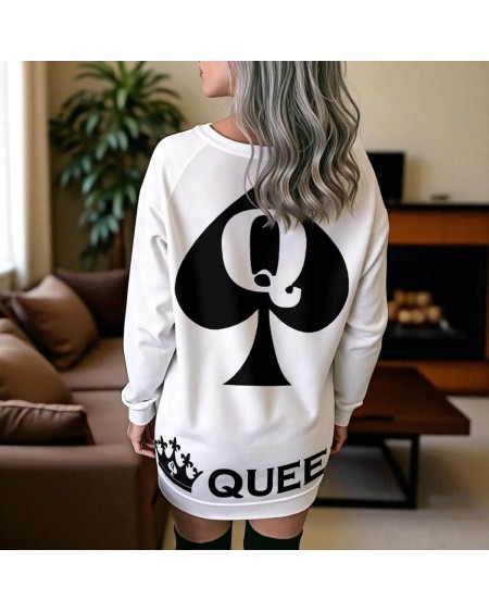 Sexy Queen Of Spades lace - up dress  elegant hotwife