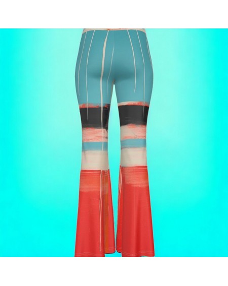 QUEEN OF SPADES Print Women'S Flare Pants, queen of spades,