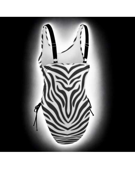 Zebra QUEEN OF SPADES Swimsuit - Hotwife Bikini, Slutty