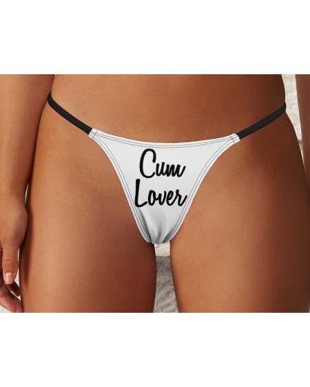 Cum Lover Thong - Seductive Slut Clothing For Cuckolding