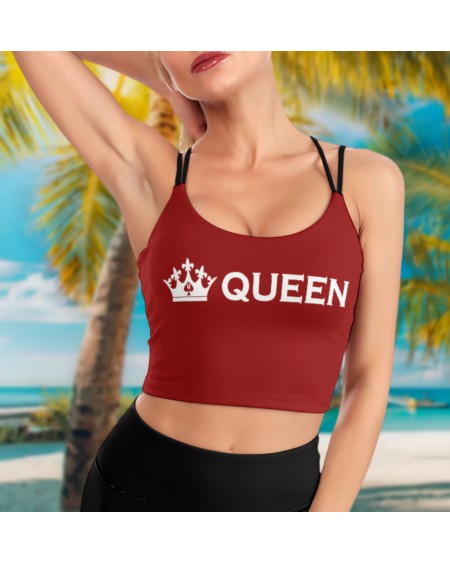 BBC ONLY Women'S Cropped Top, 16 colors, top queen off