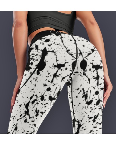 QUEEN OF SPADES Ink Stain legging, queen of spades, queen of
