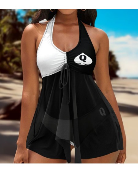 Bikini QUEEN OF SPADES, Slut clothing, cuckolding, hotwife