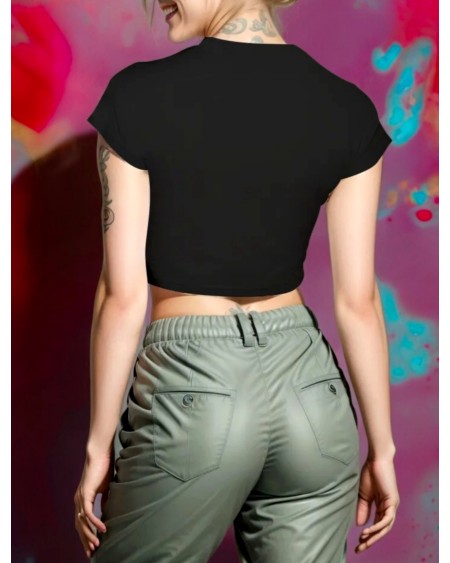 Queen Of Spade Cropped Tank Top - QOS T - Shirt for BBC,