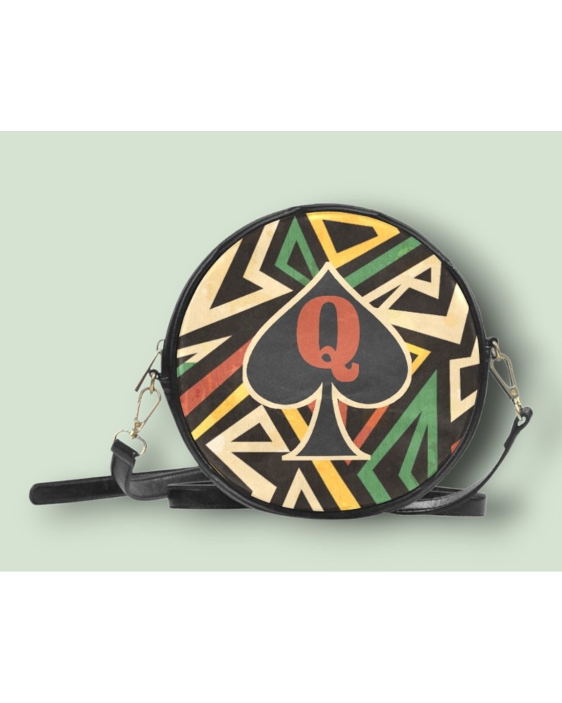 QUEEN OF SPADES African Tribal Handbag, Slut clothing,