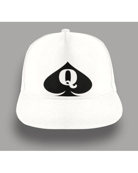 QUEEN OF SPADES Snapback Cap, Slut clothing, cuckolding,