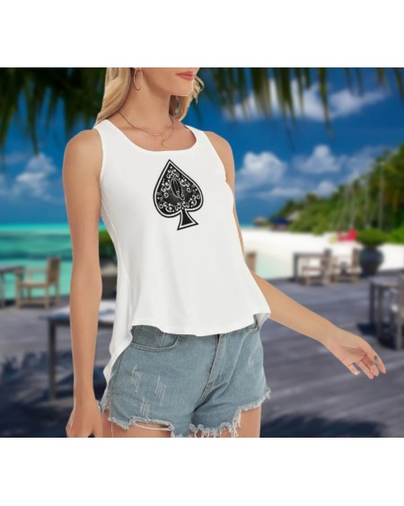 QUEEN OF SPADES Art, Back Hollow Top, top queen off spades,