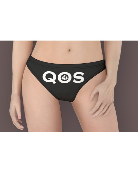 QOS Thong, 16 Colors, large size, slut clothing, cuckolding,