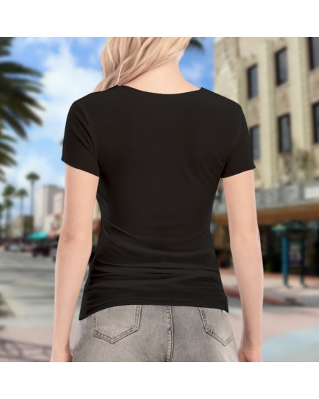 SnowBunny Transparent tshirt, queen off spades tshirt, qos t