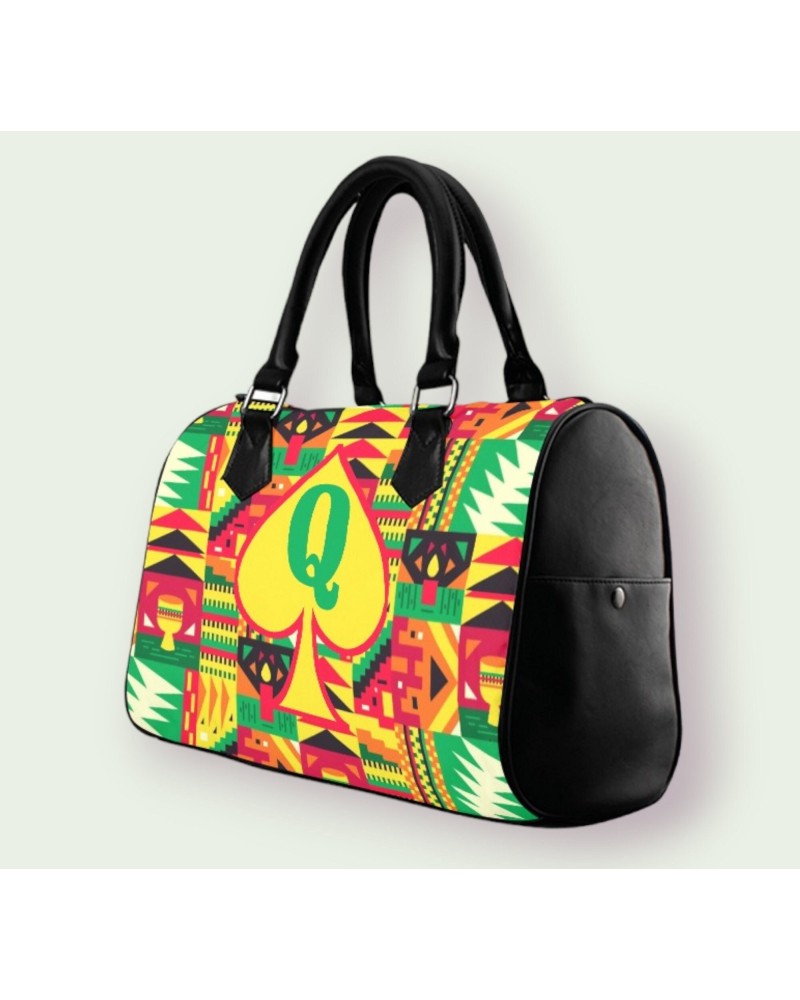 QUEEN OF SPADES Tribal Handbag, slut clothing, cuckolding,