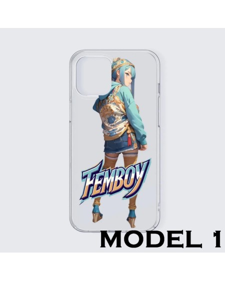 Compatible IPhone Case Manga Style Femboy & Sissy - Cute and