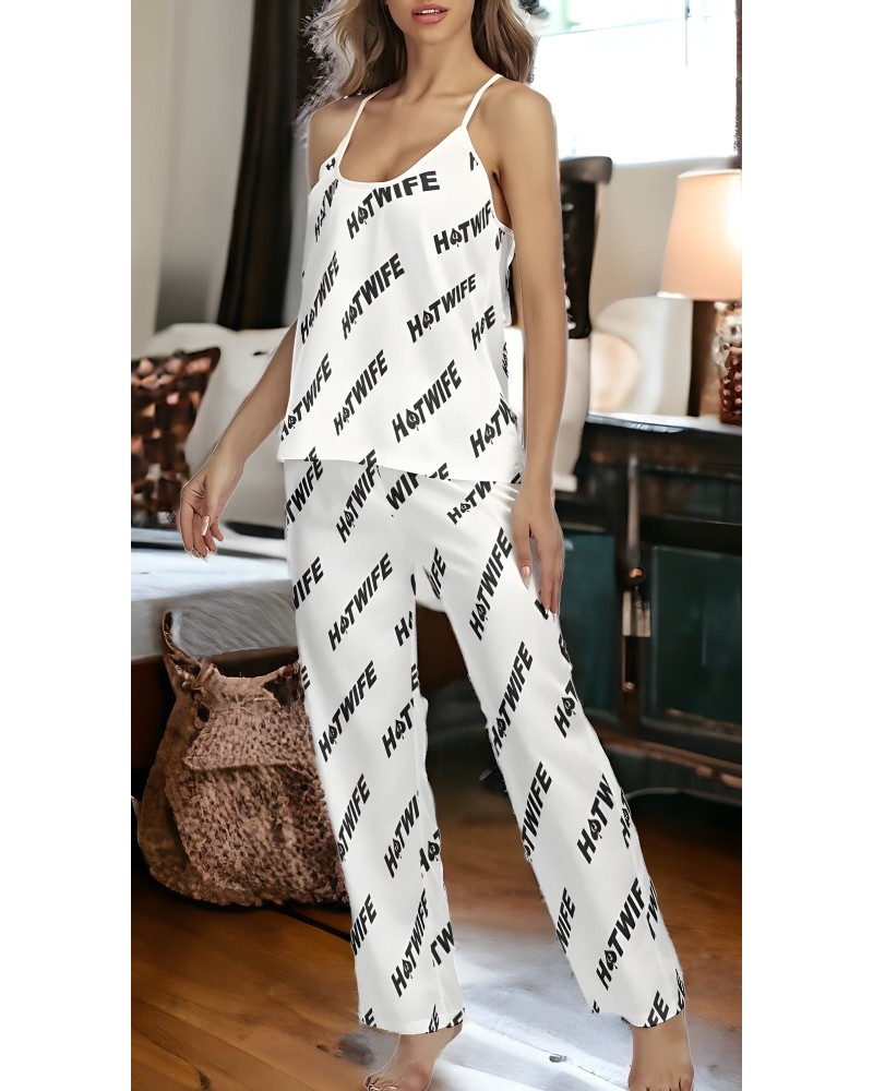 HOTWIFE Qos Cami Pajamas Set, queen off spades, qos, bbc,