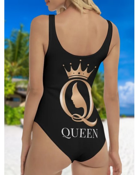 QUEEN OF SPADES One - Piece Swimsuit, qos bikini,