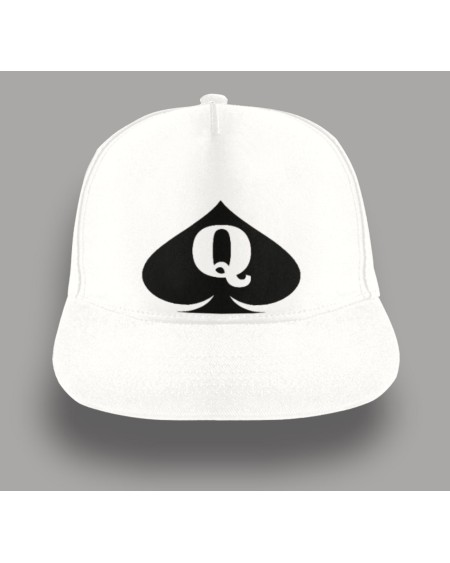 QUEEN OF SPADES Snapback Cap, Slut clothing, cuckolding,