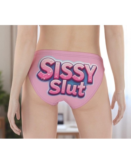 Sissy Slut Pink Panties  Kinky Sissy Lingerie  Fetish