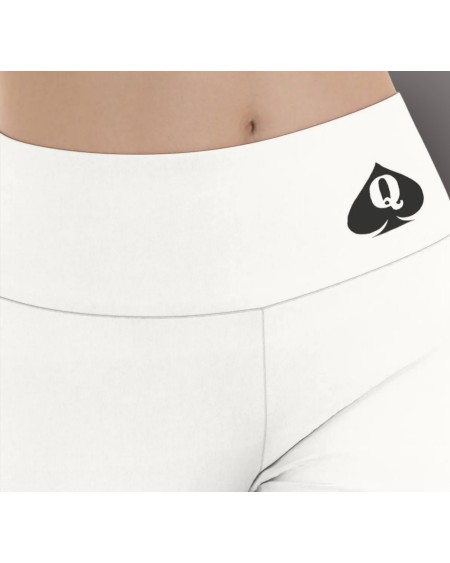 QUEEN OF SPADES Flare Pants, Legging, large size queen of