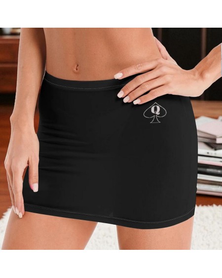 Transparent Mesh Micro Skirt QOS Queen Of Spades Sheer See