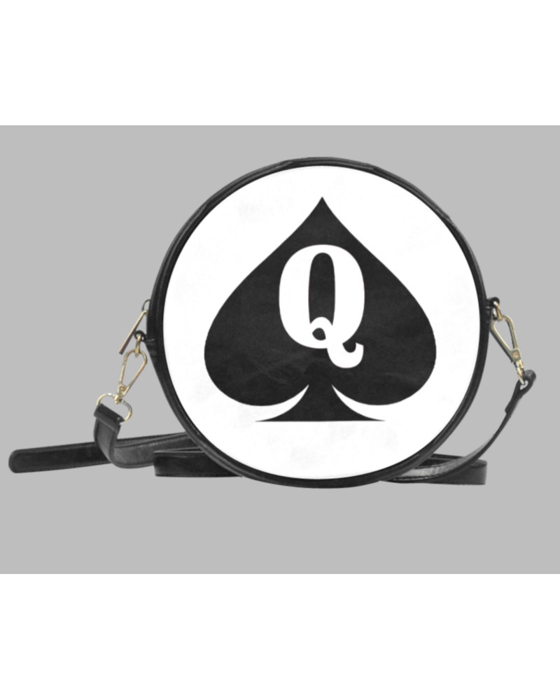 Handbag QUEEN OF SPADES Symbol, slut clothing, cuckolding,