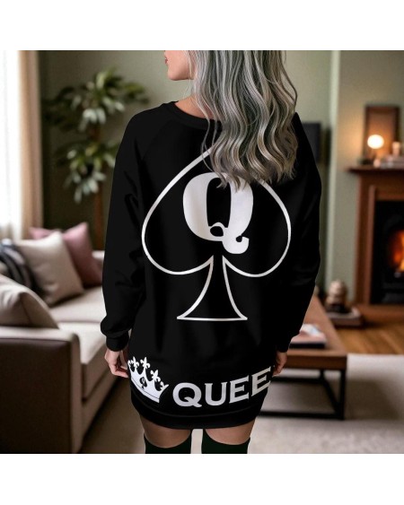 Sexy Queen Of Spades lace - up dress  elegant hotwife