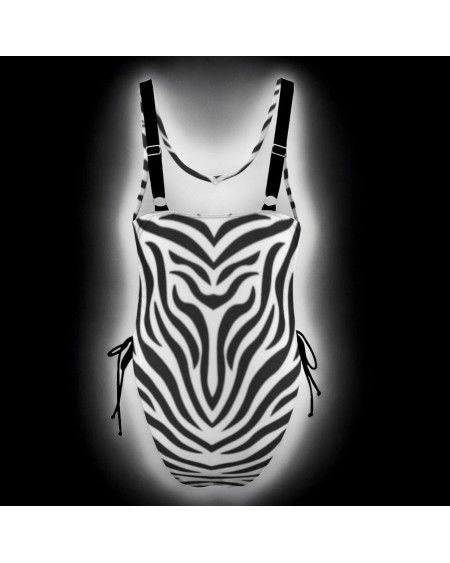 Zebra QUEEN OF SPADES Swimsuit - Hotwife Bikini, Slutty
