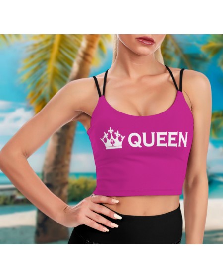 BBC ONLY Women'S Cropped Top, 16 colors, top queen off