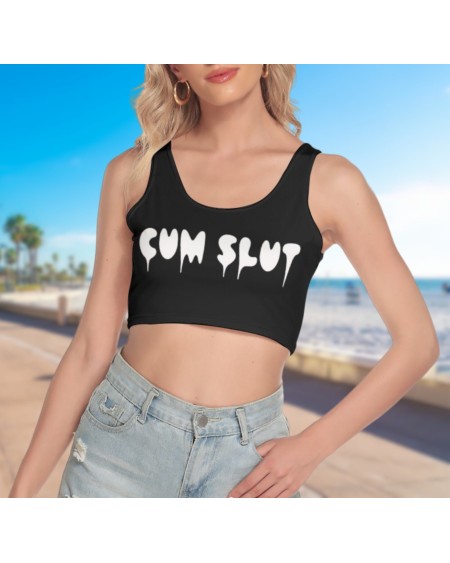 Hotwife Crop Tank tshirt, Cuckold Womens t - shirt, , slut
