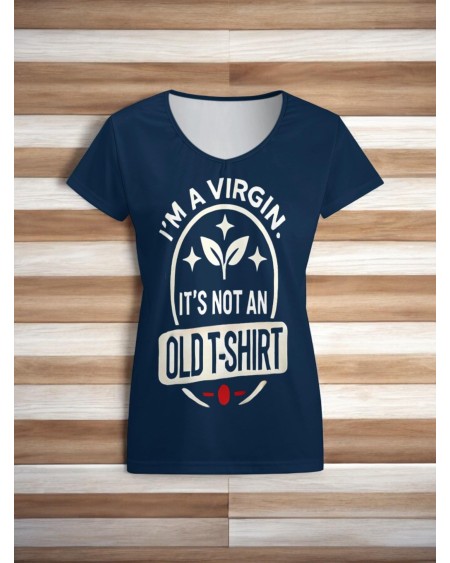 Provocative 'I'M a Virgin' T - Shirt - Bold Statement Tee,