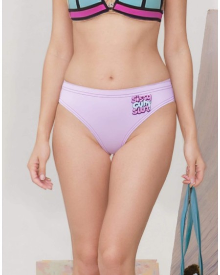 Sissy Cum Slut Panties  Kinky Femboy Lingerie With Pastel