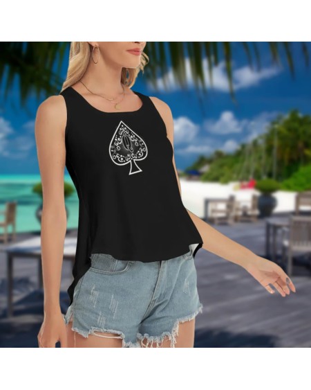 QUEEN OF SPADES Art, Back Hollow Top, top queen off spades,