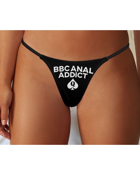 BBC ANAL ADDICT Thong, Qos clothing clothing, cuckolding,