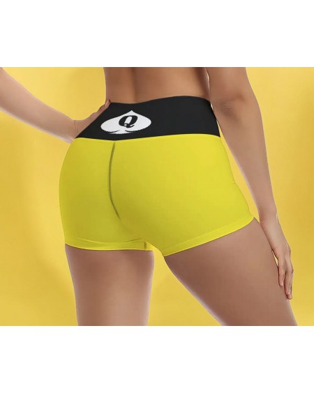 Queen Of Spades Yoga Shorts - 6 Colors, Fitness & Hotwife