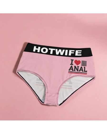 Sexy I LOVE ANAL Panties - Bold Lingerie For Women Who Dare