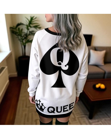 Sexy Queen Of Spades lace - up dress  elegant hotwife