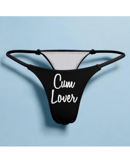 Cum Lover Thong - Seductive Slut Clothing For Cuckolding