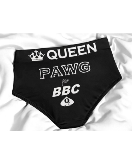 PAWG For BBC High - Waist Panties - Queen of Spades Bold
