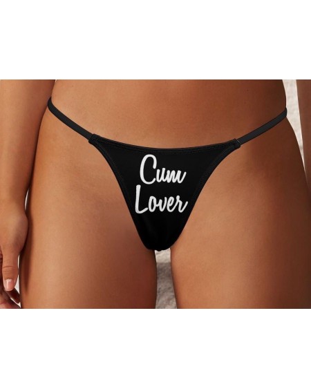 Cum Lover Thong - Seductive Slut Clothing For Cuckolding