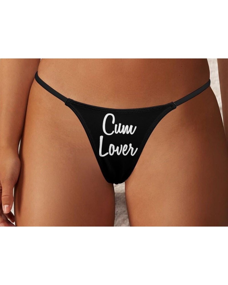 Cum Lover Thong - Seductive Slut Clothing For Cuckolding