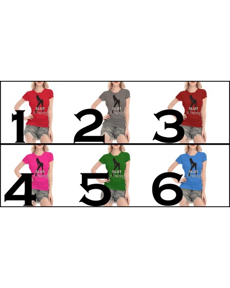 SLUT IN TRAINING Transparent tshirt, naughty t shirt, qos t